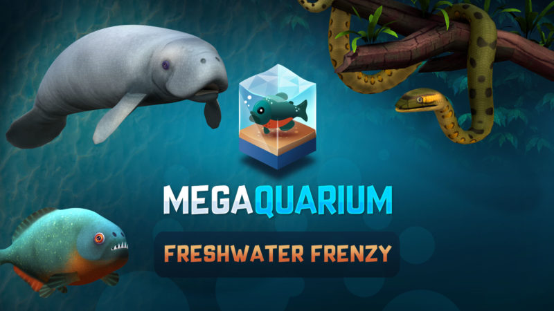 Cinque nuovi modi per mantenere felici i tuoi pesci nel nuovo DLC Frenesia d'acqua dolce di Megaquarium