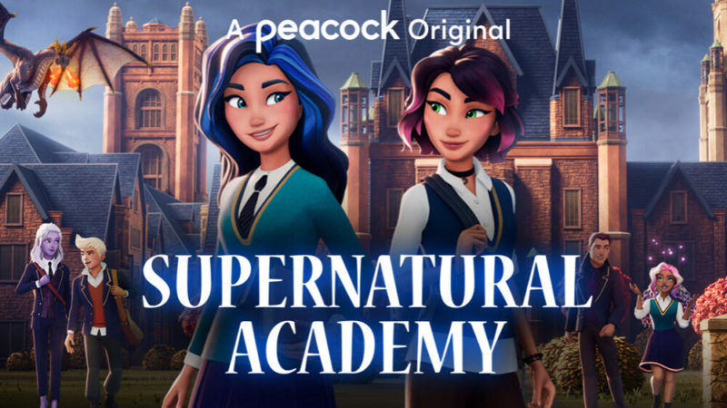 Trailer: "Supernatural Academy" Toons Up a YA Fantasy with Teeth