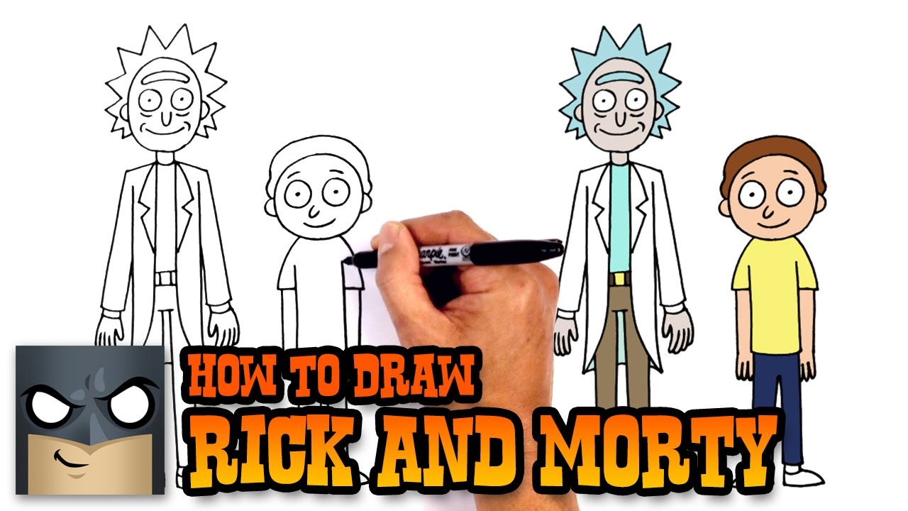 Come disegnare Rick e Morty | Lezione di disegno