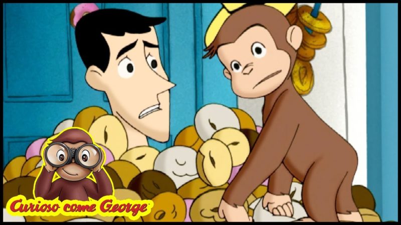 Curious George 🐵 103 Missione Ciambelle 🐵 Cartoni Animati per Bambini 🐵 Stagione 1