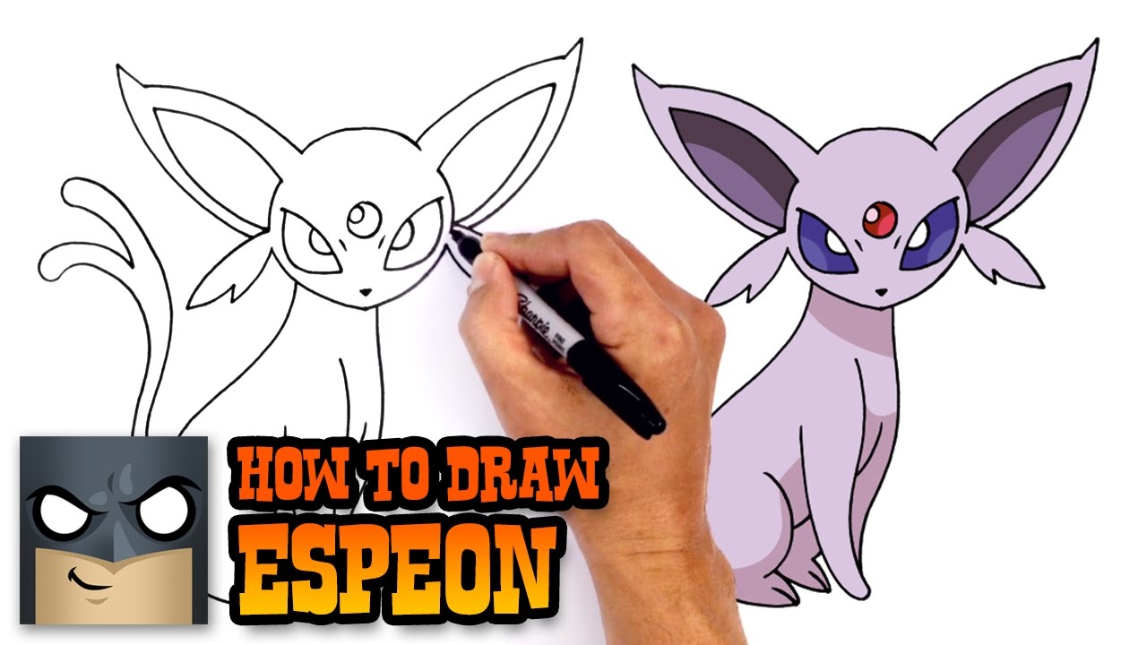 Come disegnare Espeon | Pokemon