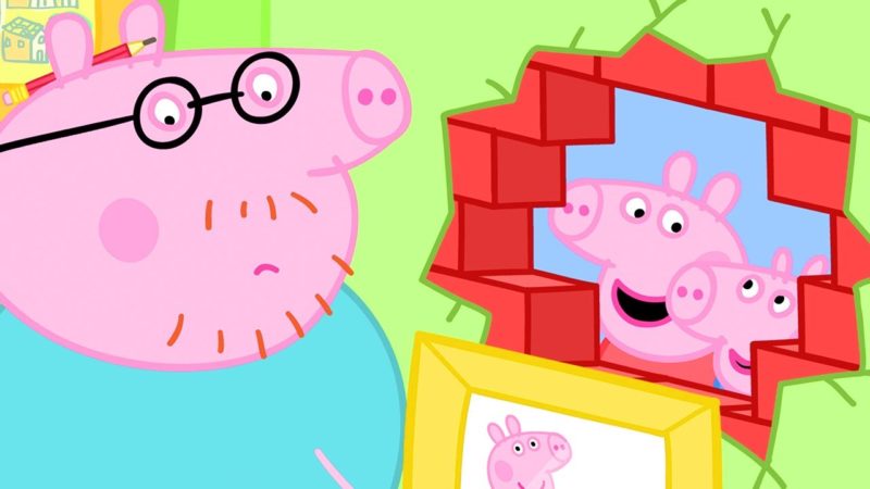 Peppa Pig Italiano – Papa Appende Una Foto – Collezione Italiano – Cartoni Animati