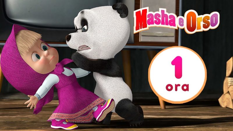 👱‍♀️🐻 Masha e Orso – 🤣 Cerchiamo di essere felici! 🎬 1 ora ⏰ Collezione di cartoni animati