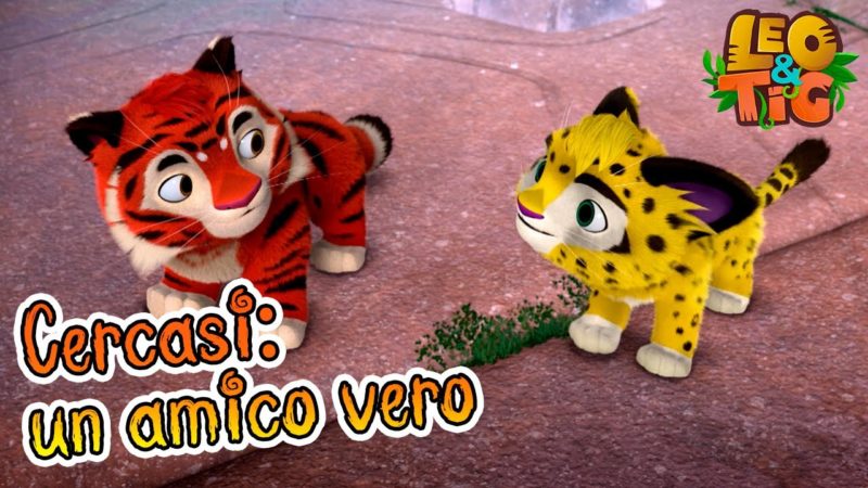Leo e Tig Italia 🐯🐆 🖼🤗 Cercasi: un amico vero 🫂🖼 Cartone animato per bambini