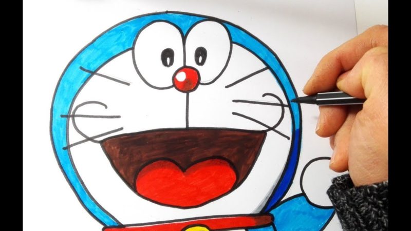 Come disegnare e colorare Doraemon