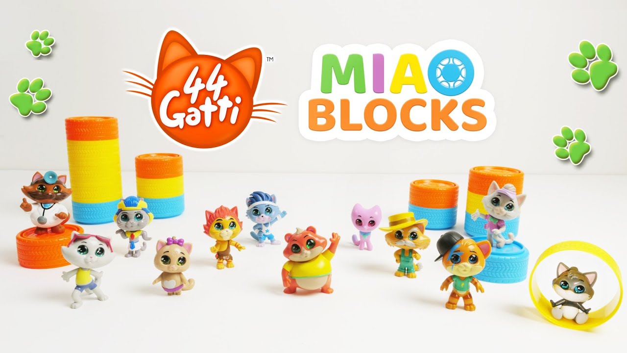 @44 Gatti | Scopriamo insieme la  nuova collezione 44 Gatti Miao Blocks!