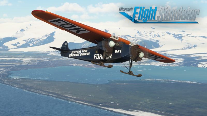 Microsoft Flight Simulator rilascia oggi nuovi velivoli della serie "Local Legends" con Fokker F. VII
