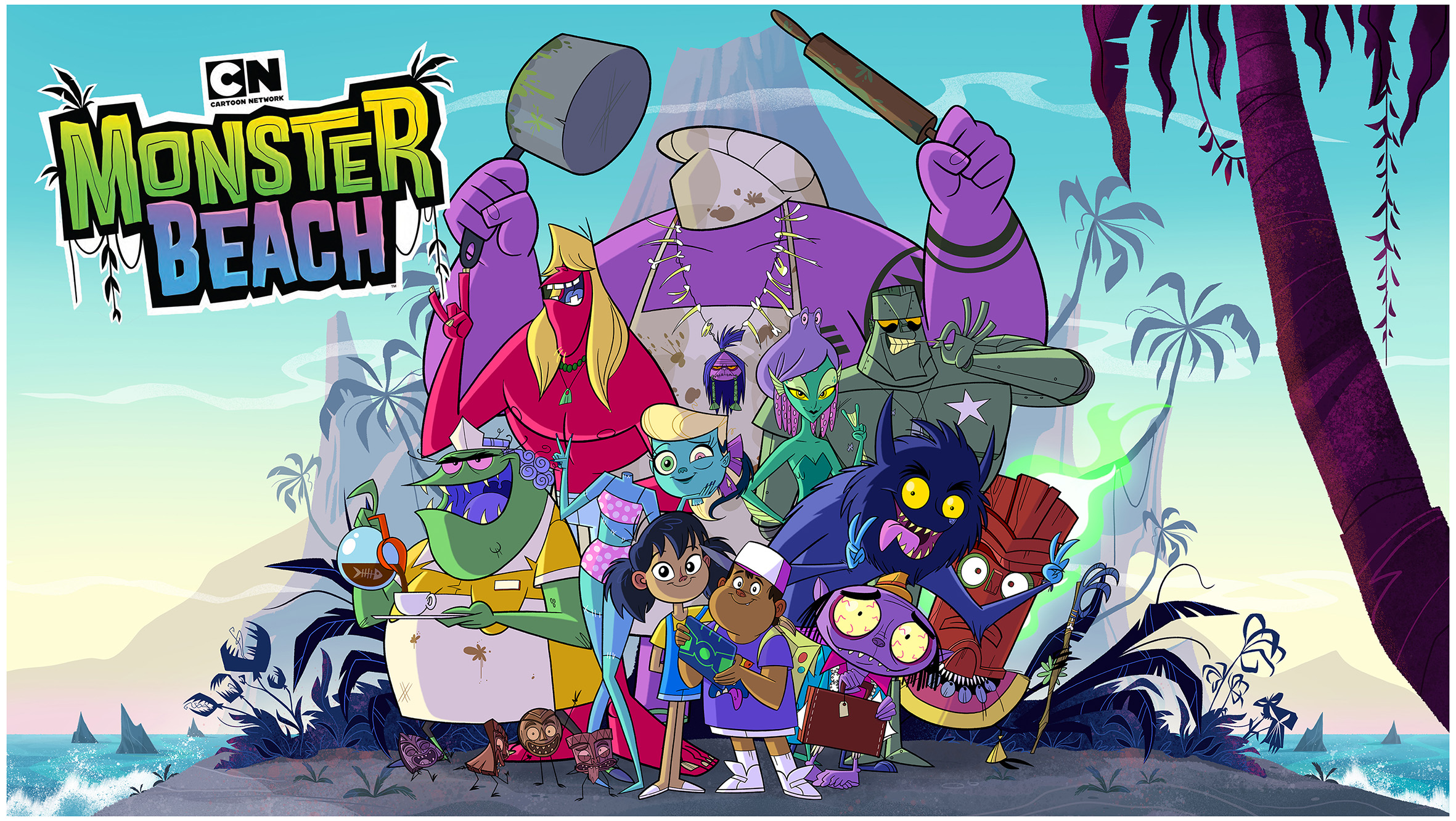 Monster Beach – la serie animata dal 7 marzo su Boing