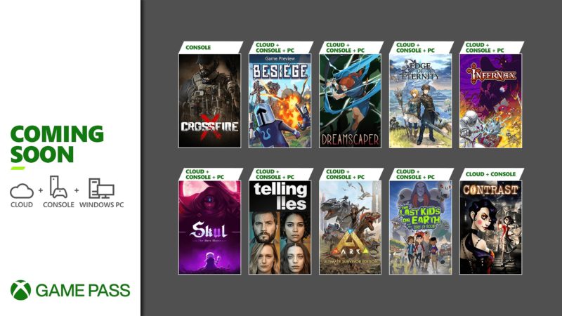 In arrivo su Xbox Game Pass: Contrast, CrossfireX, Ark: Ultimate Survivor Edition e altro ancora