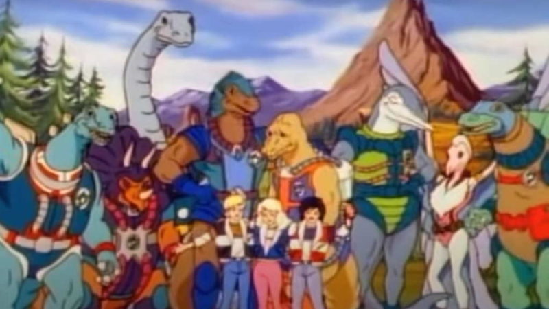 Dinosaucers, la serie animata del 1987