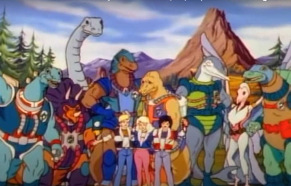 Dinosaurios, la serie animada de 1987