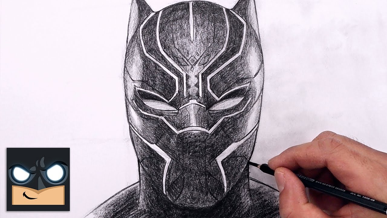 Come disegnare Black Panther con la matita