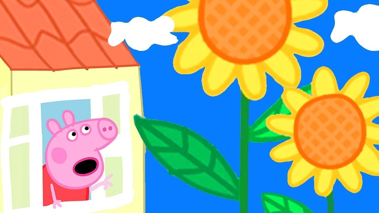 Peppa Pig Italiano 🌼 Fiori Giganti Nel Giardino Di Peppa 🌼 Collezione Italiano – Cartoni Animati