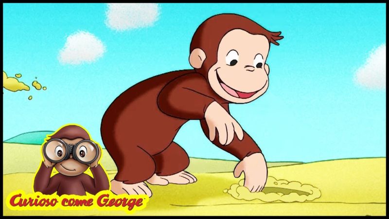Curious George 🐵Alla Ricerca del Robot 🐵Cartoni per Bambini 🐵George la Scimmia