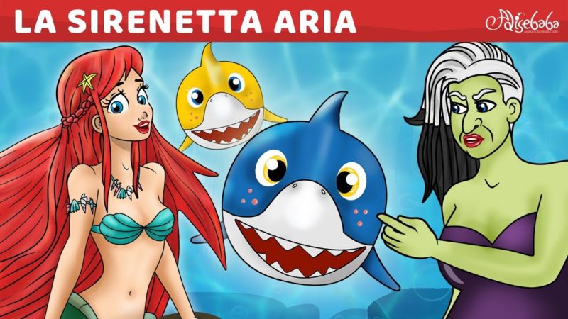 La Sirenetta il Film Storie per bambini | Cartoni Animati | Fiabe e Favole per Bambini