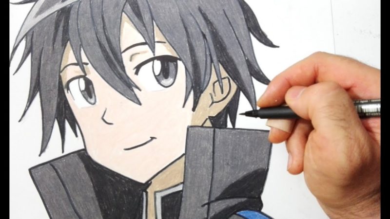 Come disegnare Kirito di Sword Art Online