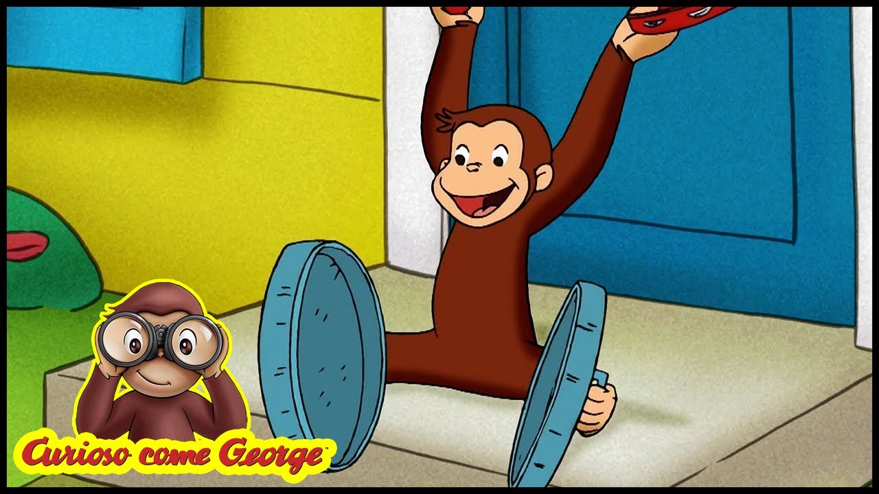 Curious George 🐵 George Fa Amicizia con Ali 🐵 Cartoni Animati per Bambini 🐵 Stagione 4