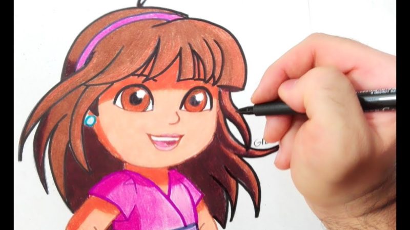 Come disegnare Dora and Friends