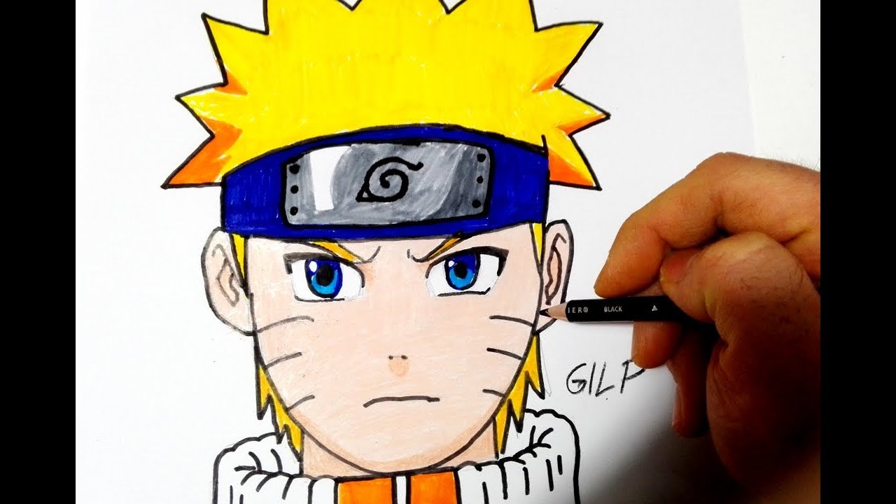 Come disegnare e colorare Naruto