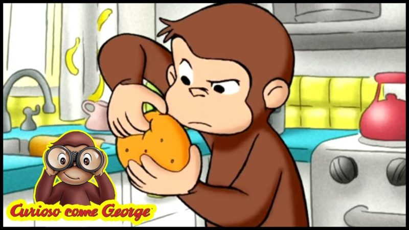 Curious George 🐵La Carta da Regalo  🐵Cartoni Animati per Bambini 🐵George la Scimmia
