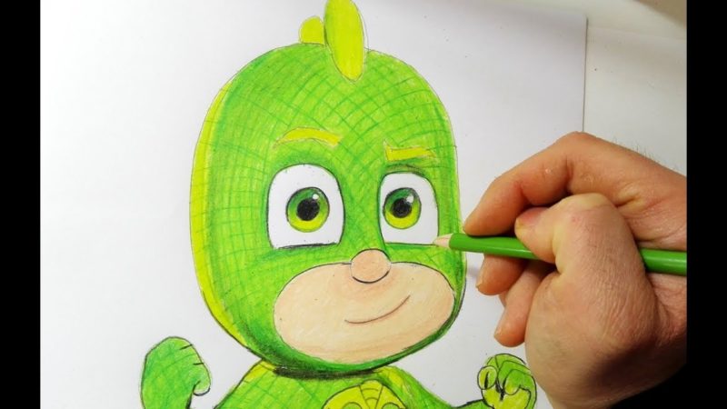 Come disegnare Geco dei PJ Masks