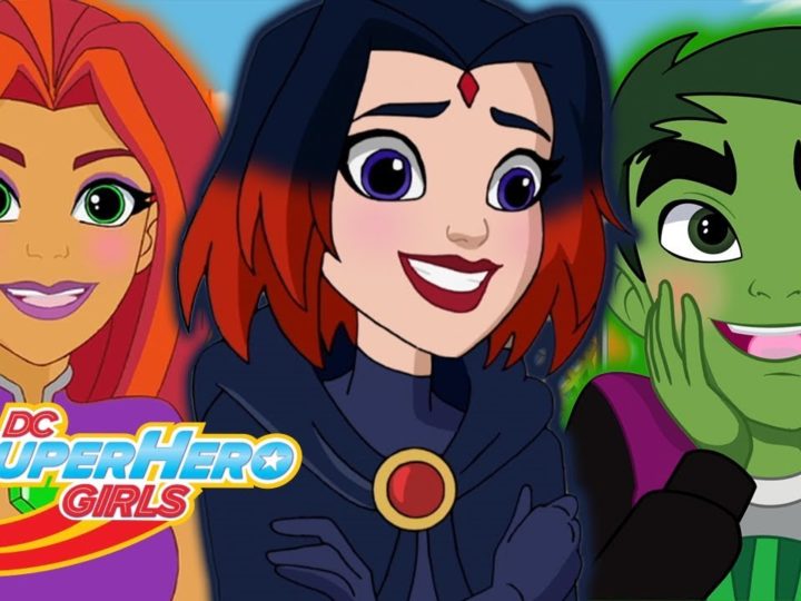 Robin, Stellarubia, Corvina, Bibi e Cyborg | DC Super Hero Girls Italia