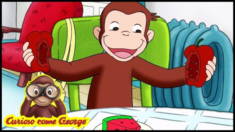 Curious George 🐵L'orto Sul Tetto 🐵Cartoni per Bambini 🐵George la Scimmia