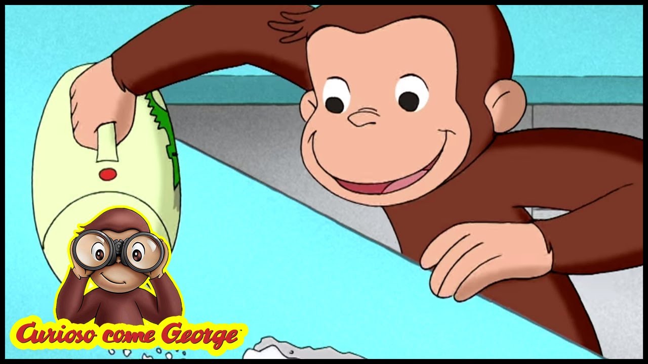Curioso come George 🐵La scimmia aspiratutto 🐵Cartoni Animati per Bambini 🐵George la scimmia