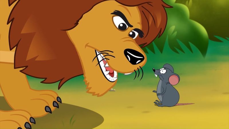 Il Leone e il Topo Storie – Cartoni Animati – Fiabe e Favole per Bambini