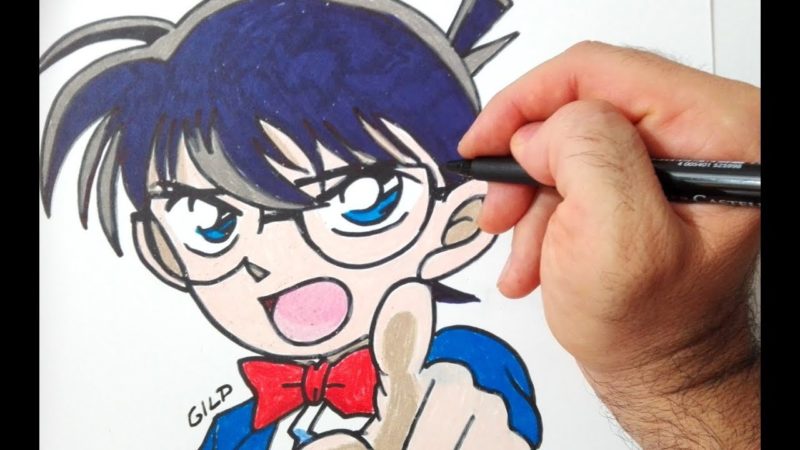 Come disegnare Detective Conan