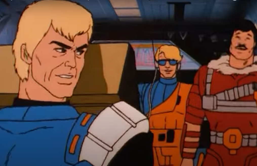 Sky Commanders, la serie animata del 1987