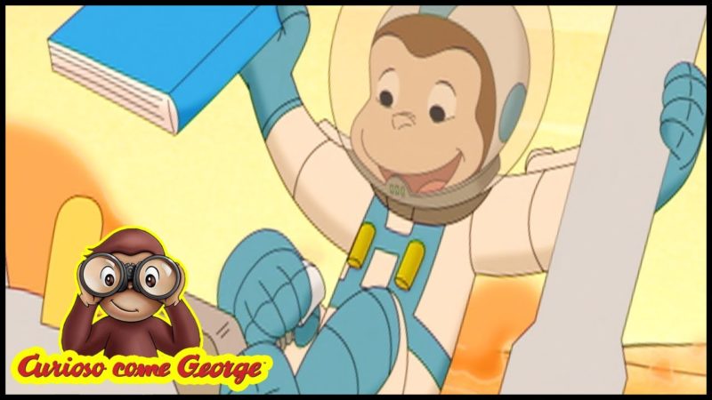 Curious George 🐵Missione su Marte 🐵Cartoni Animati per Bambini 🐵Stagione 8