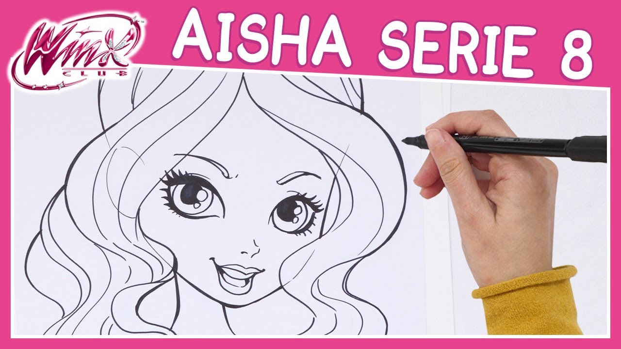 Winx Club – Serie 8 – Come disegnare Aisha [TUTORIAL]