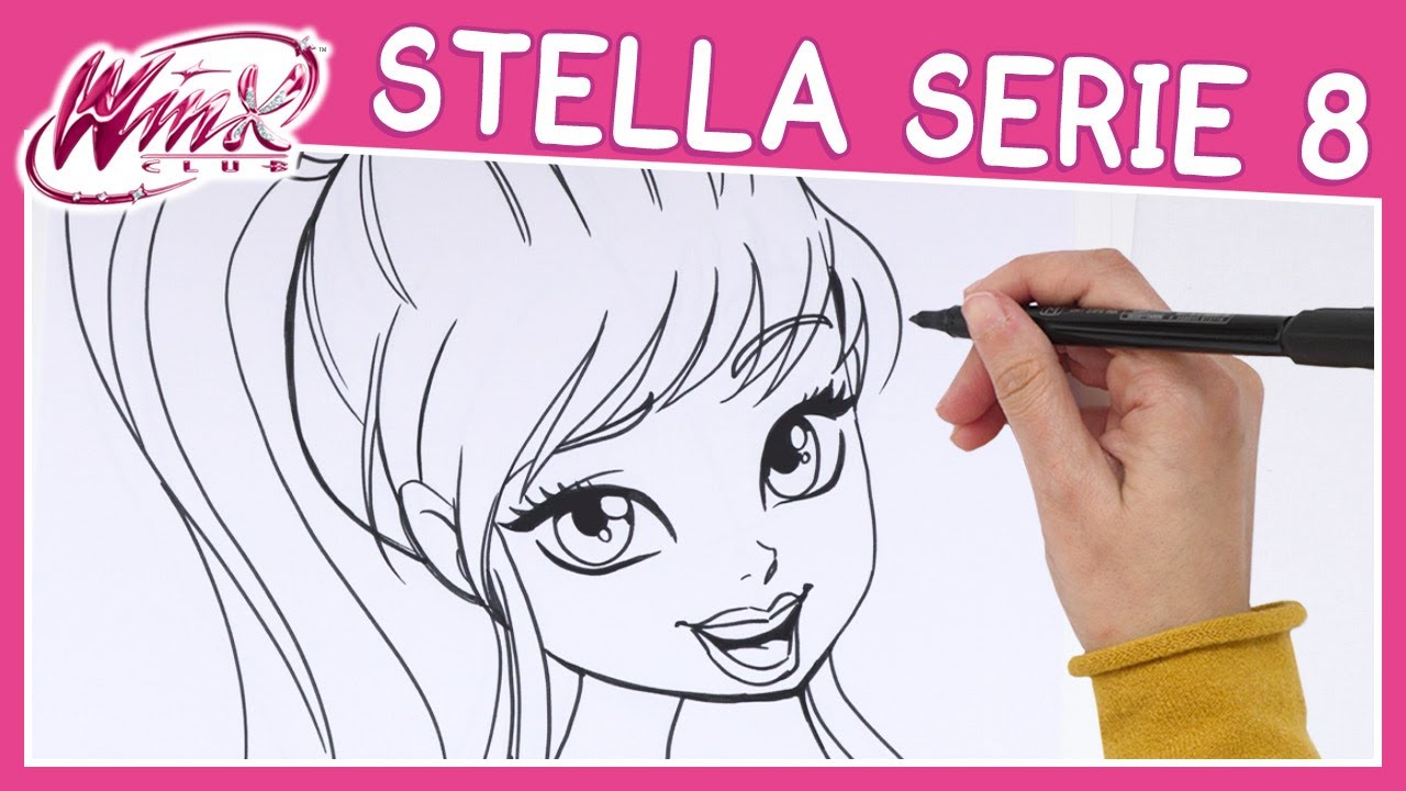 Winx Club – Serie 8 – Come disegnare Stella [TUTORIAL]
