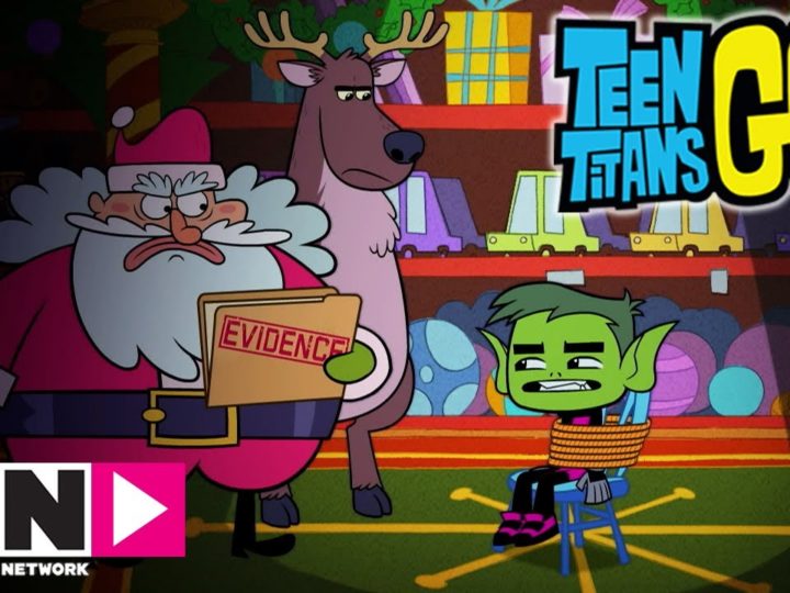 Nascondersi da Babbo Natale | Teen Titans Go! | Cartoon Network