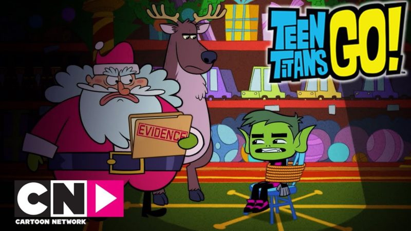 Nascondersi da Babbo Natale | Teen Titans Go! | Cartoon Network