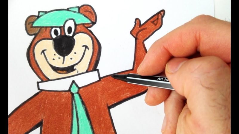 Come disegnare l'orso Yoghi