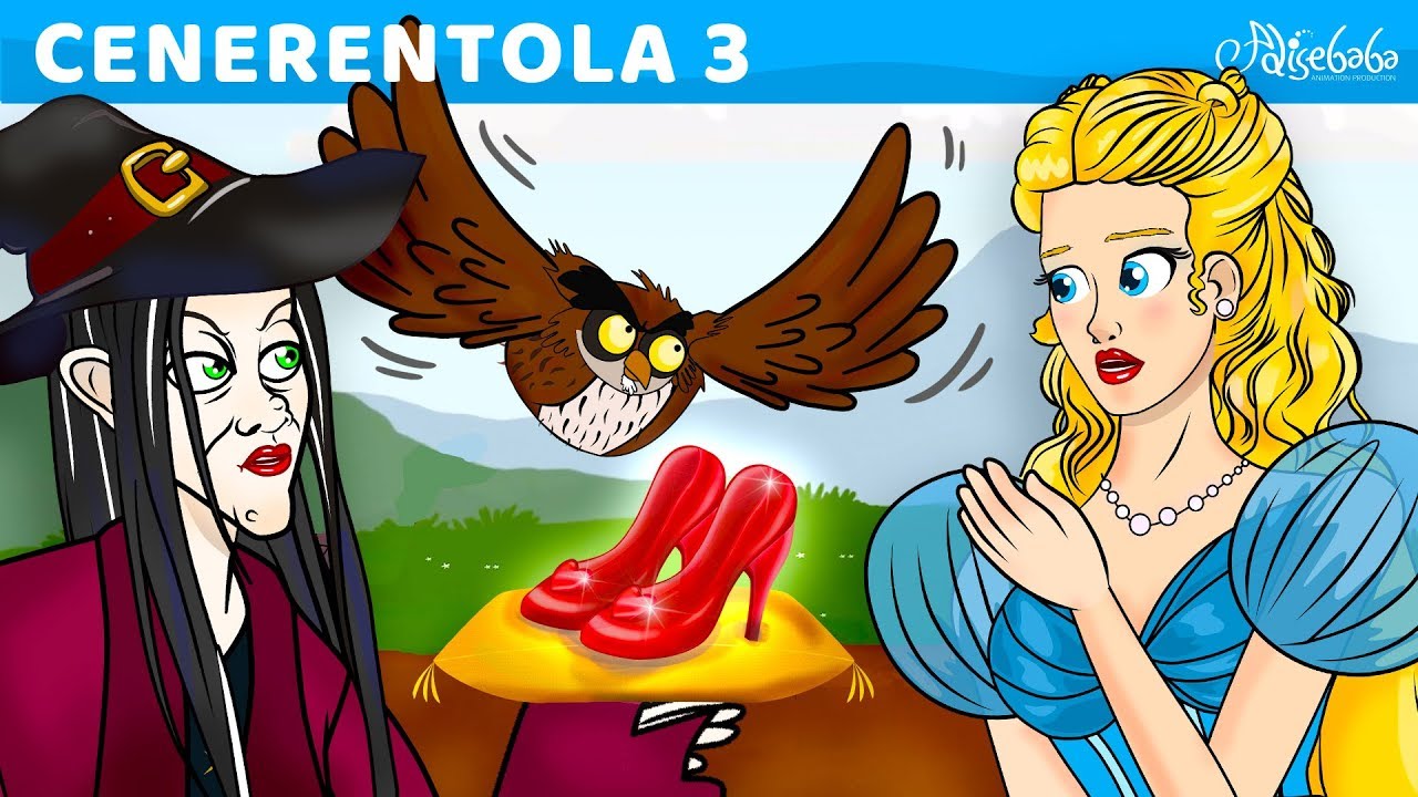 Cenerentola Parte 3 – Pantofole Magiche – Storie per Bambini Italiane – Cartoni Animati – Fiabe