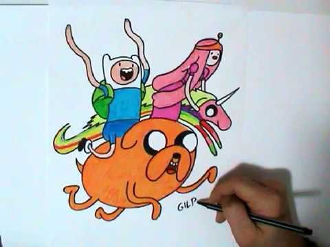 Come disegnare e colorare Adventure Time