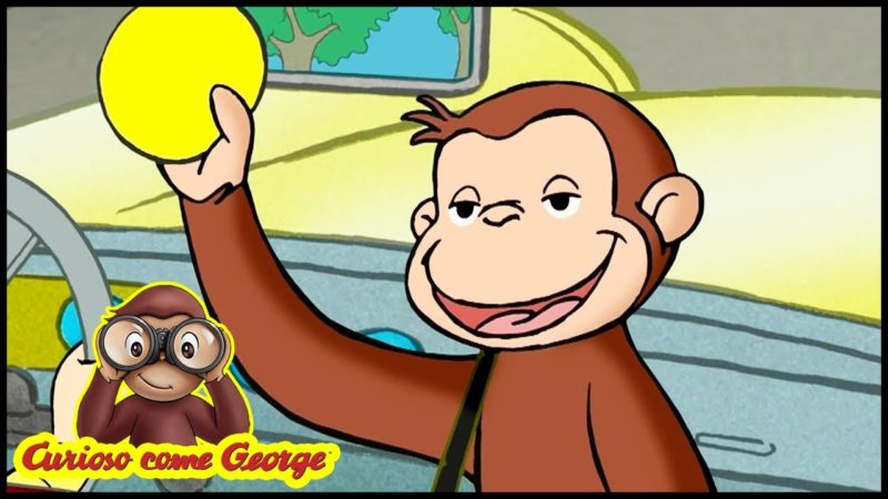Curious George 🐵Il Semaforo 🐵Cartoni Animati per Bambini 🐵George la Scimmia