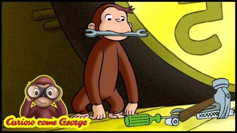 Curious George 🐵 105 L'orologio del Campanile 🐵 Cartoni Animati per Bambini 🐵 Stagione 1