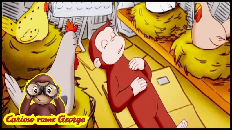 Curious George 🐵Galline esigenti 🐵Cartoni per Bambini 🐵George la Scimmia