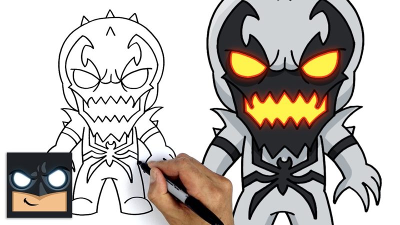 Come disegnare Anti Venom della Marvel