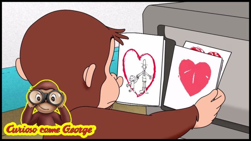 Curious George 🐵Speciale San Valentino 🐵Cartoni per Bambini
