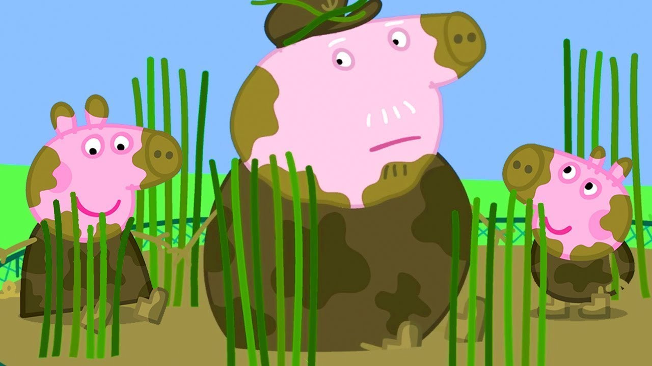 Peppa Pig Italiano – Peppa, George e Nonno Pig nel fango – Collezione Italiano – Cartoni Animati