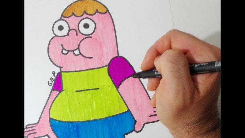 Come disegnare e colorare Clarence