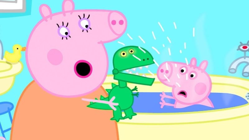 Peppa Pig Italiano 🦖 George non può giocare con il suo nuovo dinosauro – Cartoni Animati
