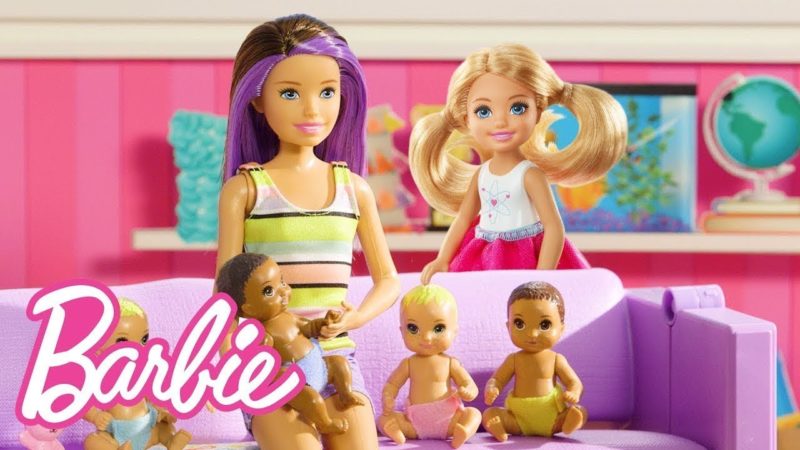 Una Sorpresa per Skipper Durante Una Intensa Giornata da Babysitter | @Barbie Italiano