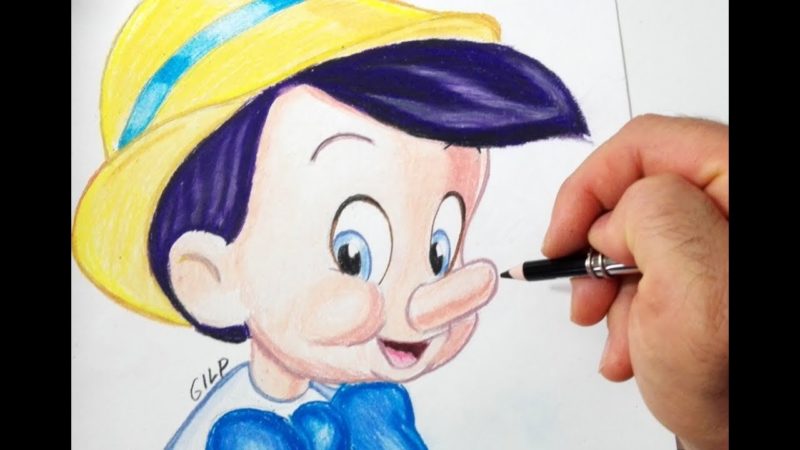Come disegnare Pinocchio Disney