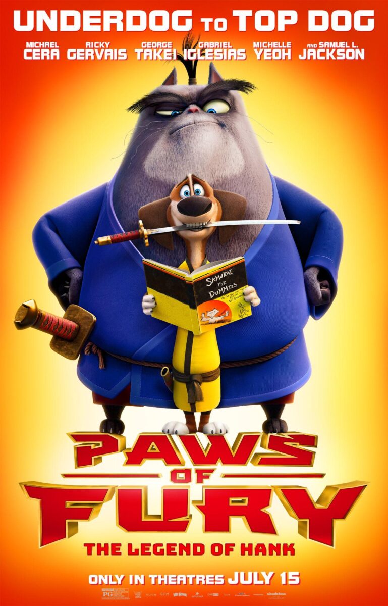 “Paws of Fury: The Legend of Hank” il film di animazione della Paramount Pictures